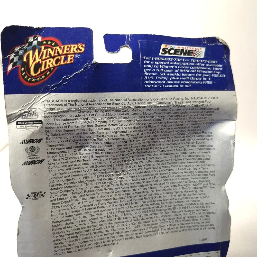 Vintage Winners Circle Dale Jarrett #88 1:64 Deluxe Collection 2000